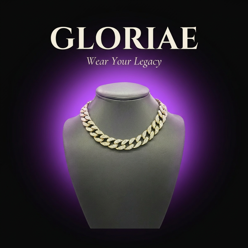 Iced Out Cuban Link Choker